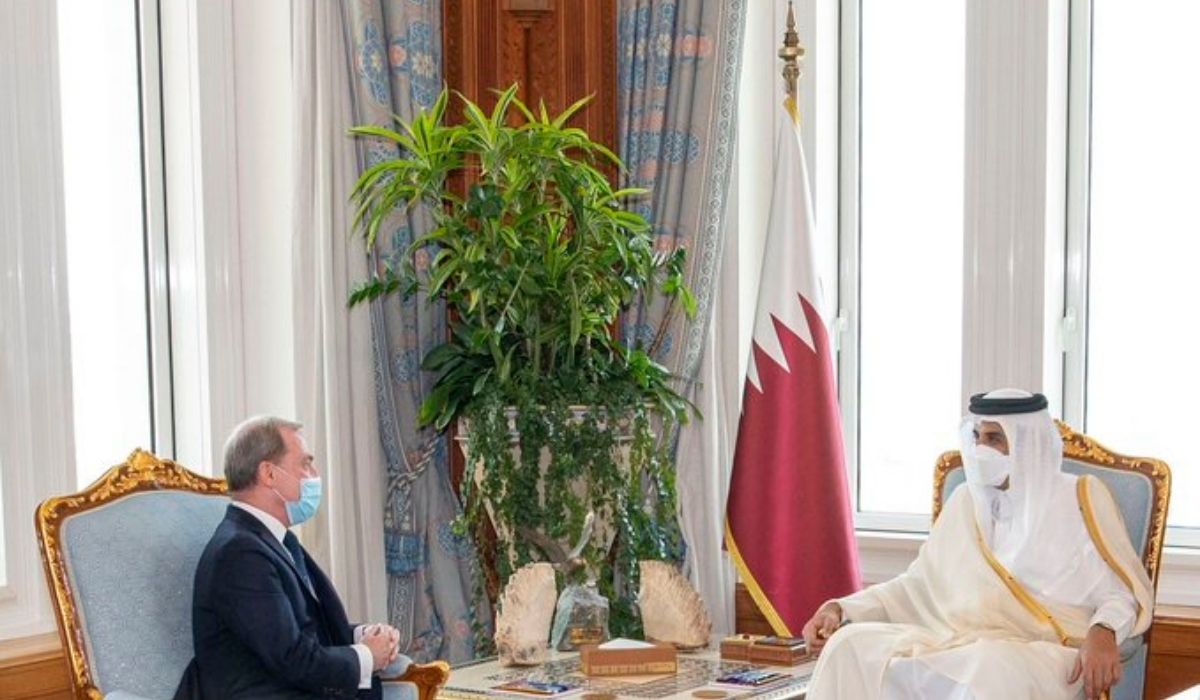 HH the Amir meets Ambassador of France